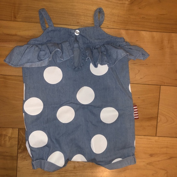 Sooki baby spotty chambray playsuit - Picture 2 of 3